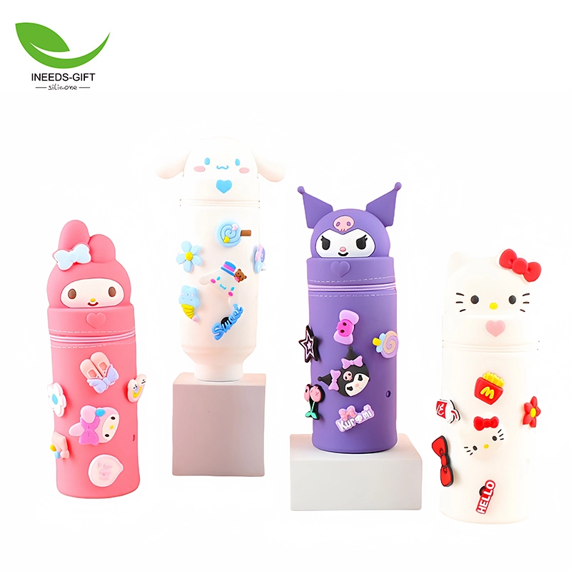 Silikon-Federmäppchen für Kinder